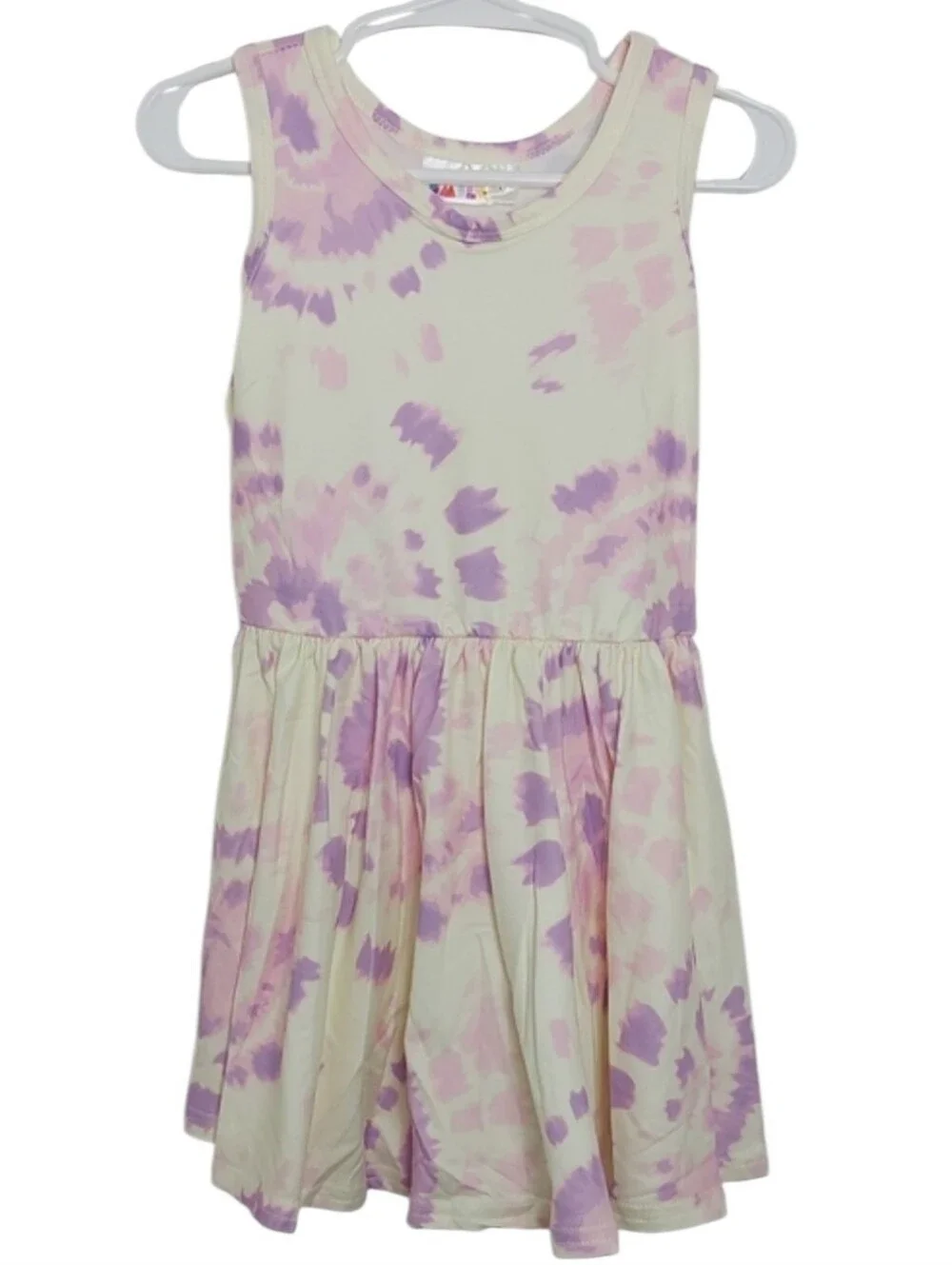 Dot Dot Smile Girls Dress Size 2T Lavender Dream Tie-Dye Tank Twirl Spin